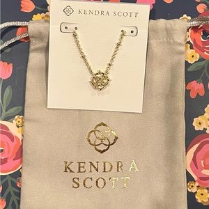 NWT gold Kelly short necklace